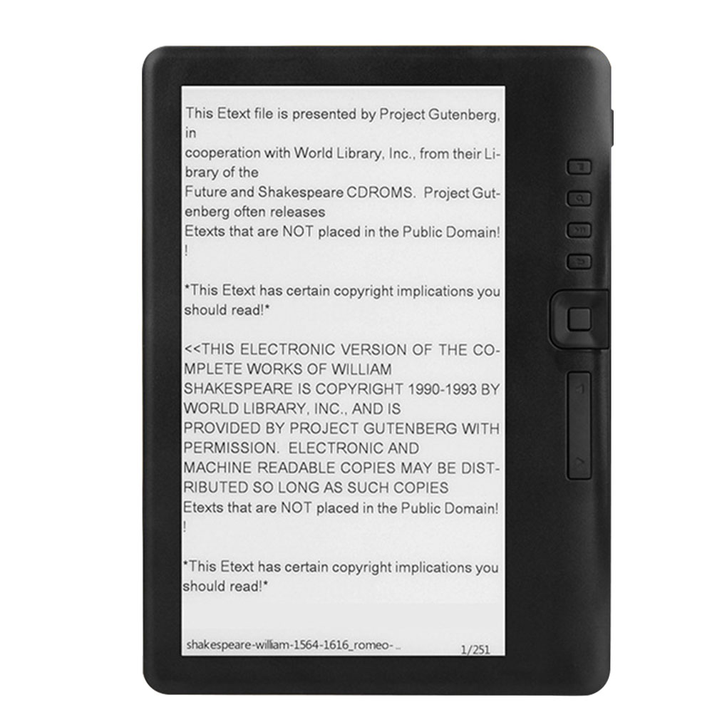 Music Audiobook - Pembaca E-book dengan Layar TFT HD