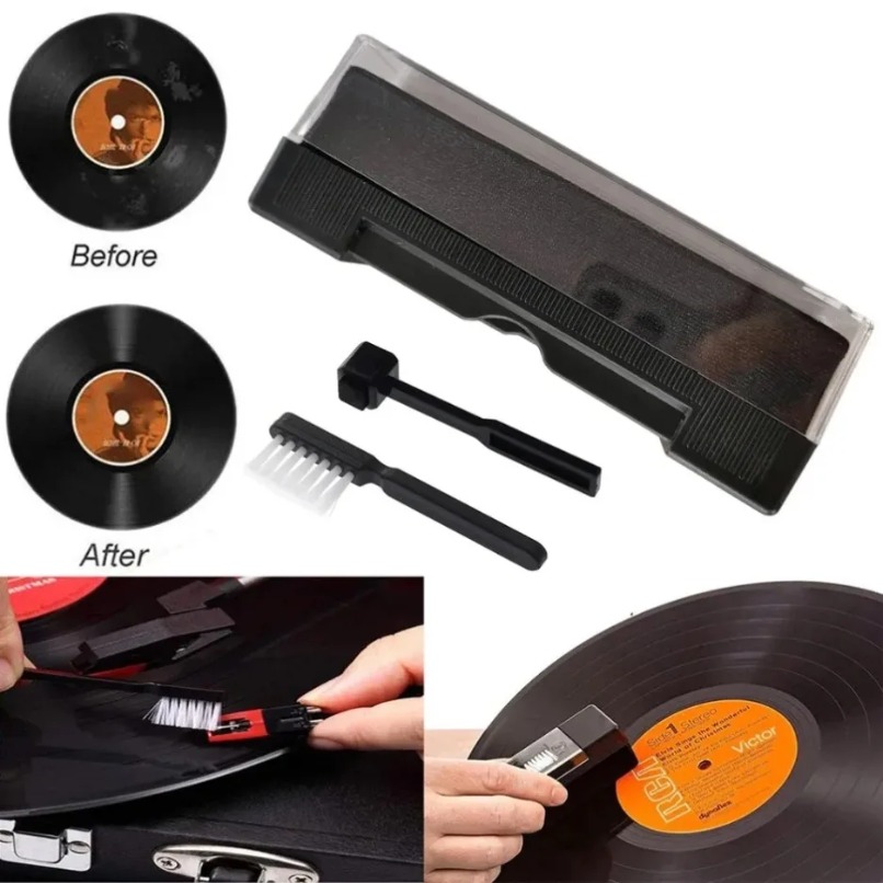 Audio Music Remover Free - Kit Sikat Pembersih Piringan Hitam Antistatik