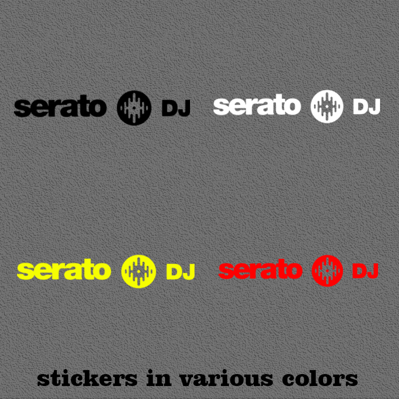 Audio Music Dj - 1 Buah Stiker Vinil Tahan Air