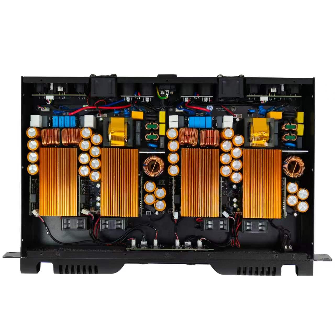 Audio Music Dj - 4*2000W 1U Amplifier Digital 2/4 Kanal