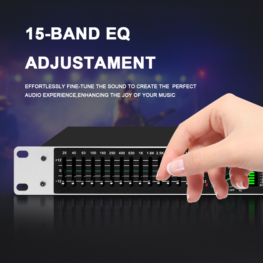Equalizer Grafik Dual 15-Band  - Audio Music Maker ulasan dan harga
