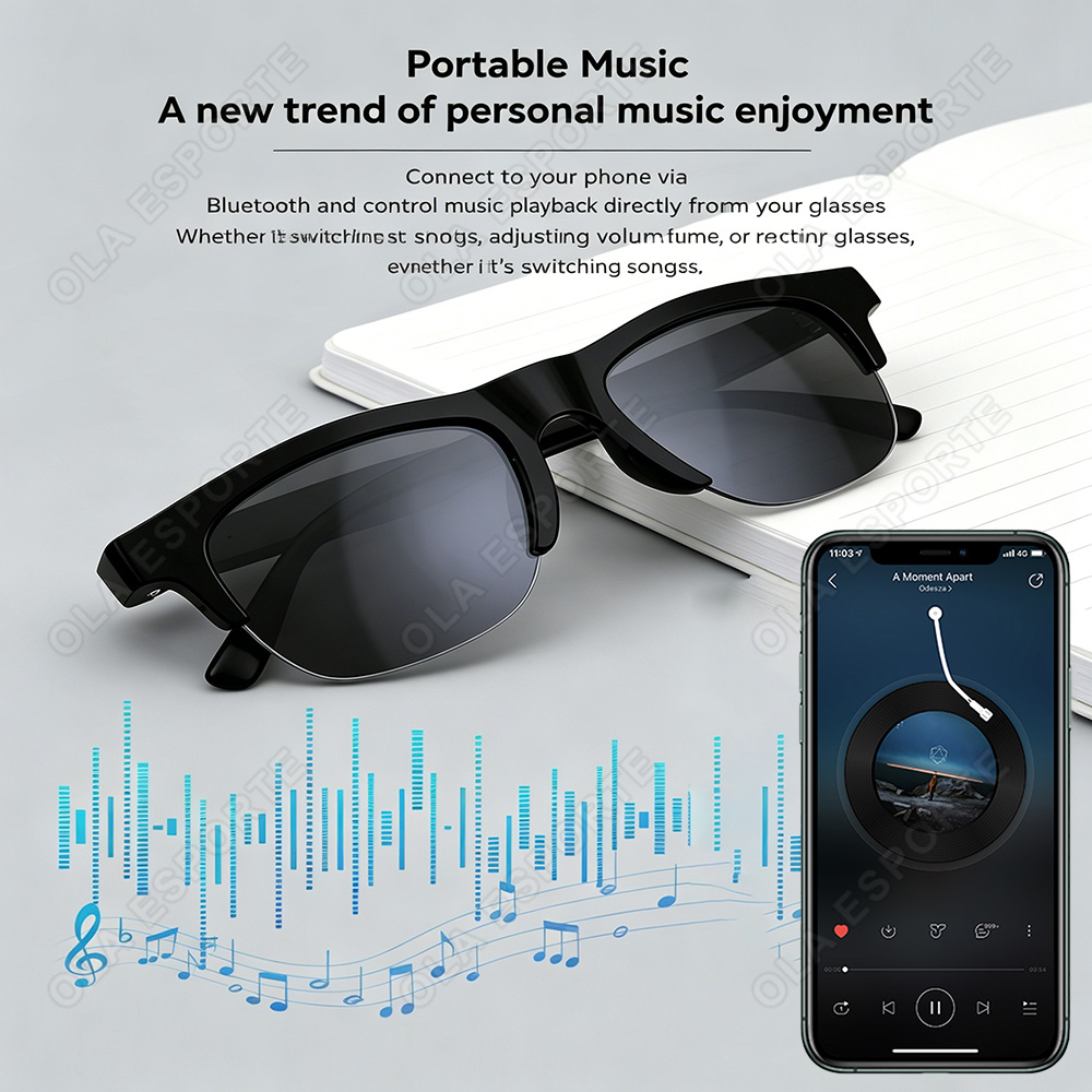 Kacamata Pintar AI, Audio HD,  - Audio Music Voice ulasan dan harga