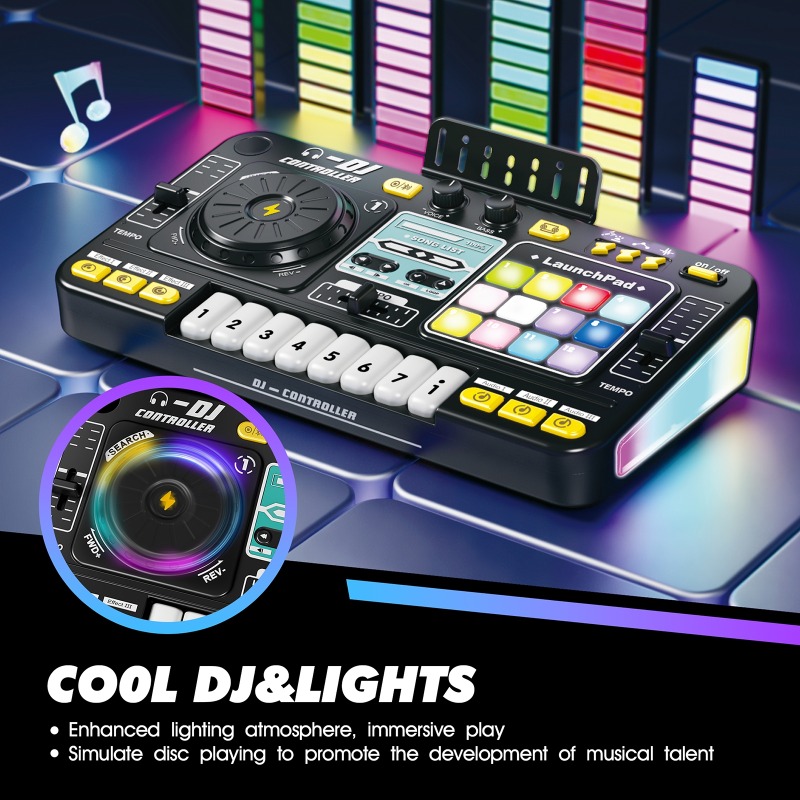 Mixer DJ Multifungsi Simulasi  - Audio Music Maker ulasan dan harga