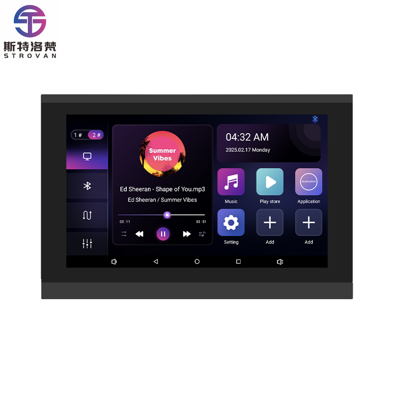Layar Sentuh 7 Inci 2 Zona Amp - Audio Music Background ulasan dan harga