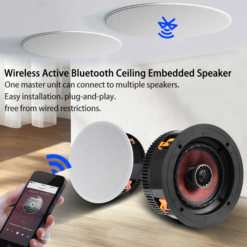 Speaker Langit-Langit Nirkabel - Audio Music Background ulasan dan harga