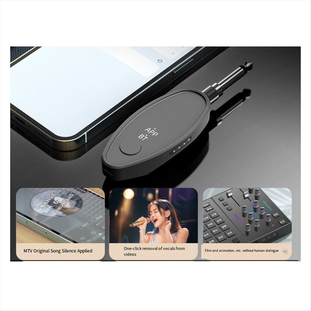 Punctual- Adaptor Penerima Aud - Audio Music Remover Free ulasan dan harga