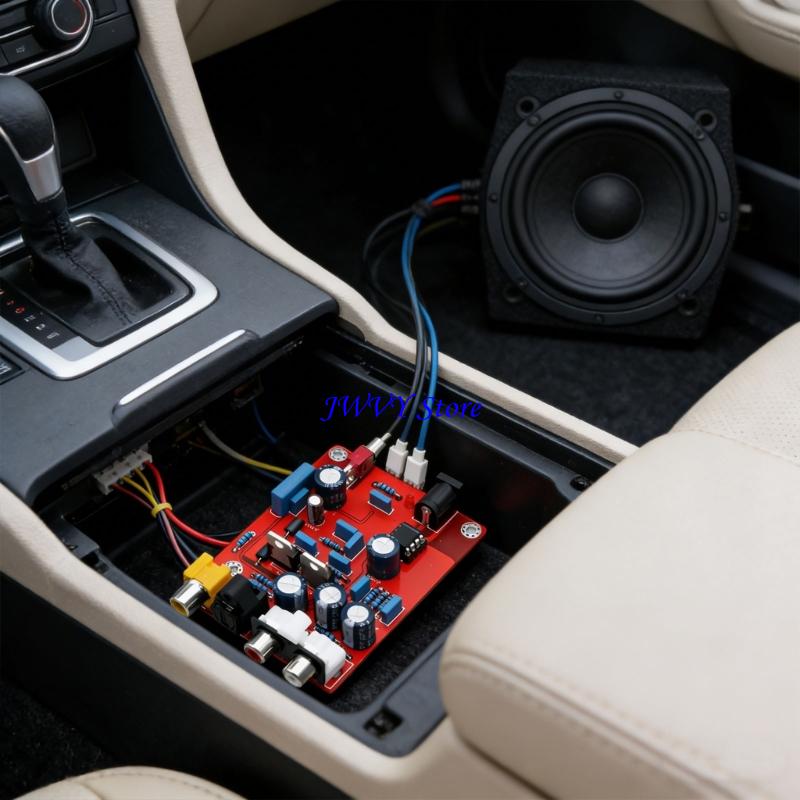 Papan Dekoder 573A TDA1543 CS8 - Audio Music Quality Enhancer ulasan dan harga