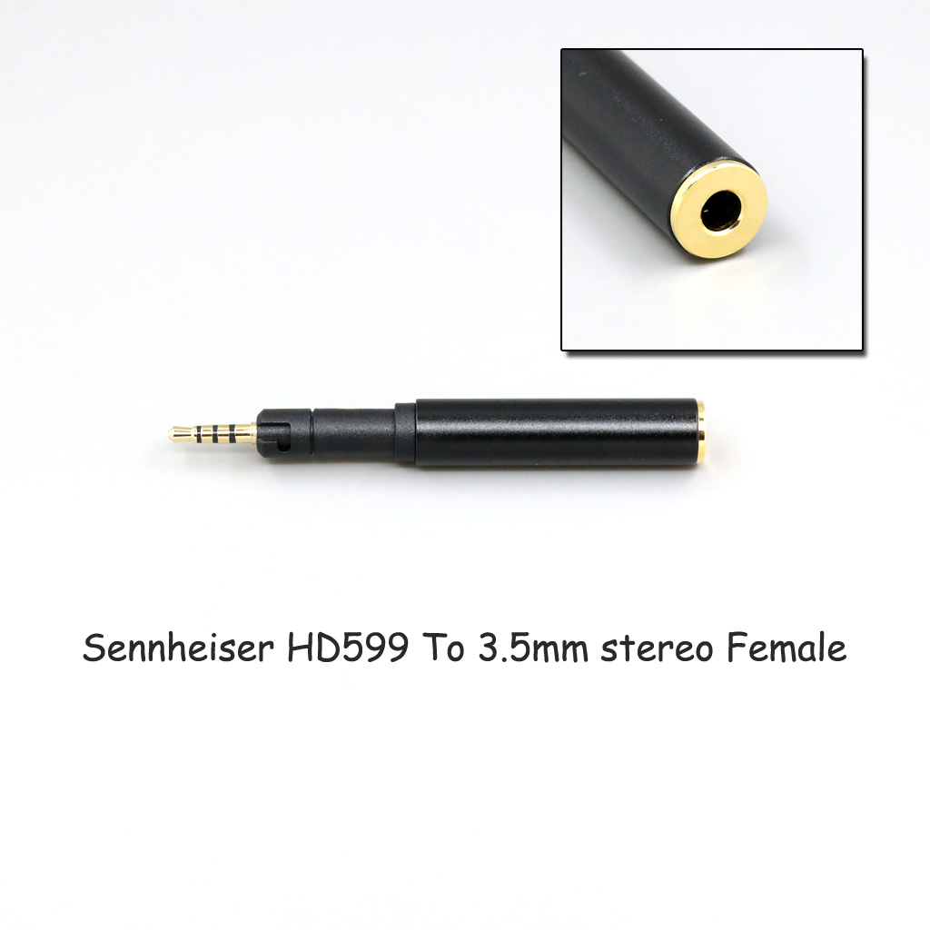 Adaptor Konverter Headphone, d - Sennheiser Headphone Hd 560S ulasan dan harga